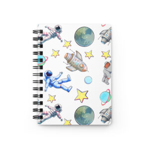 Cuaderno de espiral galaxia creativa